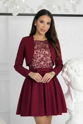 Болеро “Burgundy Touch” – цвят бордо арт.1507